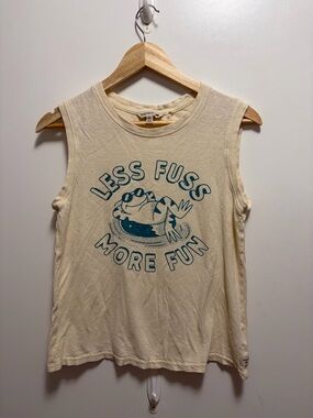 Toad&Co Cream Sleeveless Women’s Hemp Daily Tank Frog Women’s Size XS